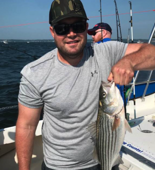 Catch of the day: Striped Bass from Maryland!